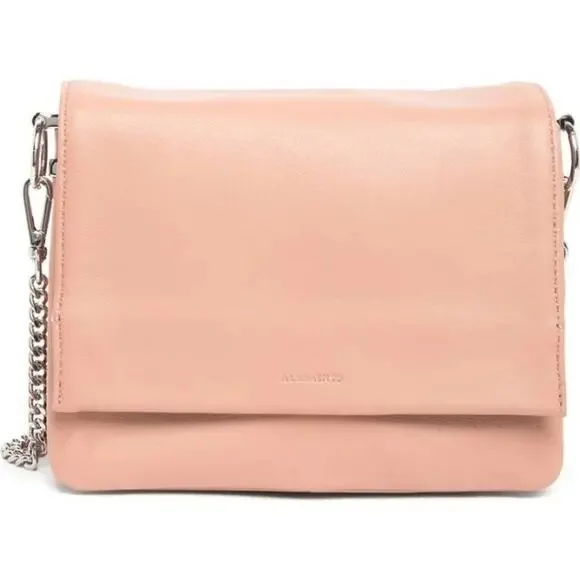 NWT AllSaints Brune Leather Shoulder Bag